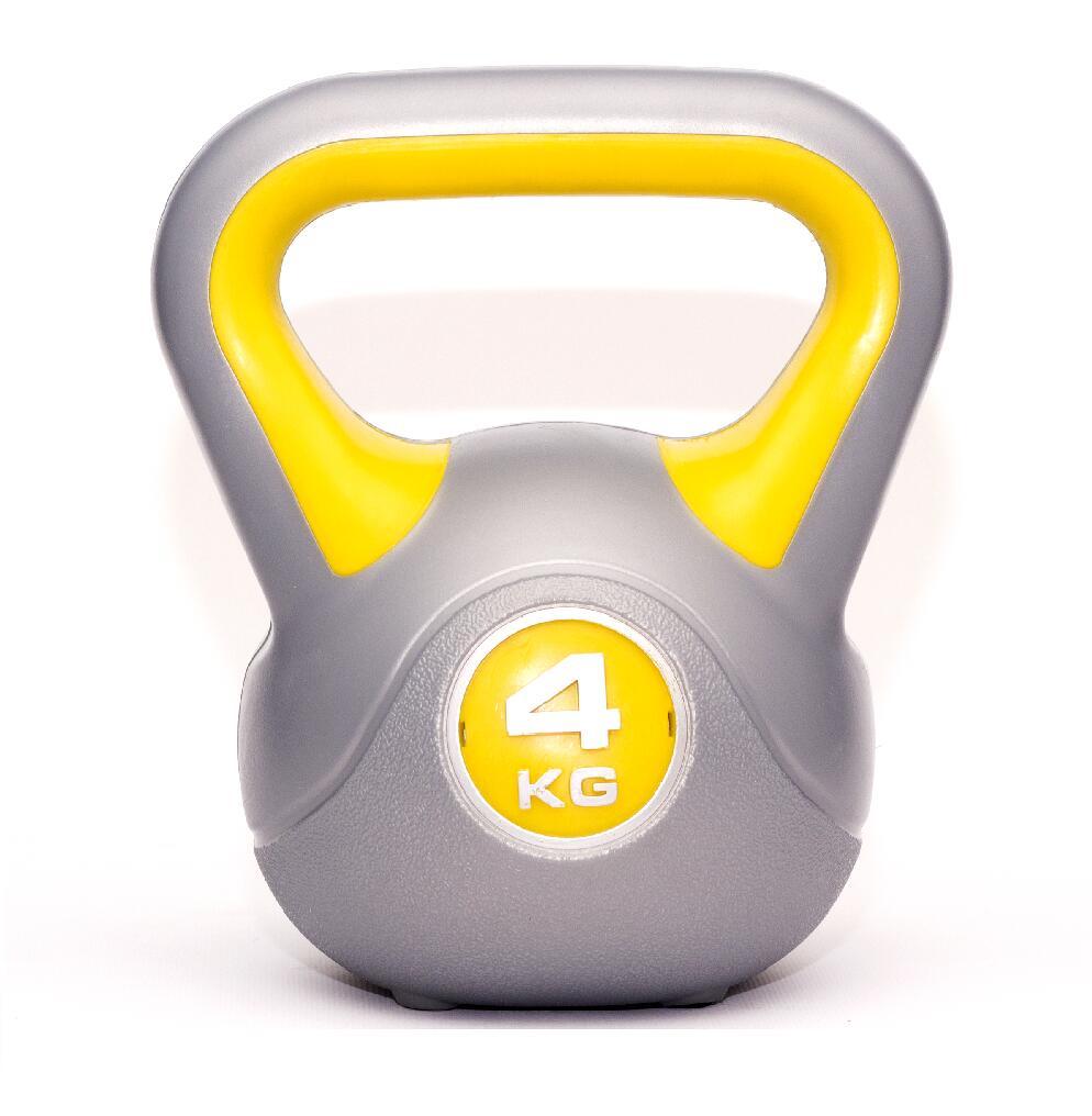Kettlebell de vinil 4kg 1/4