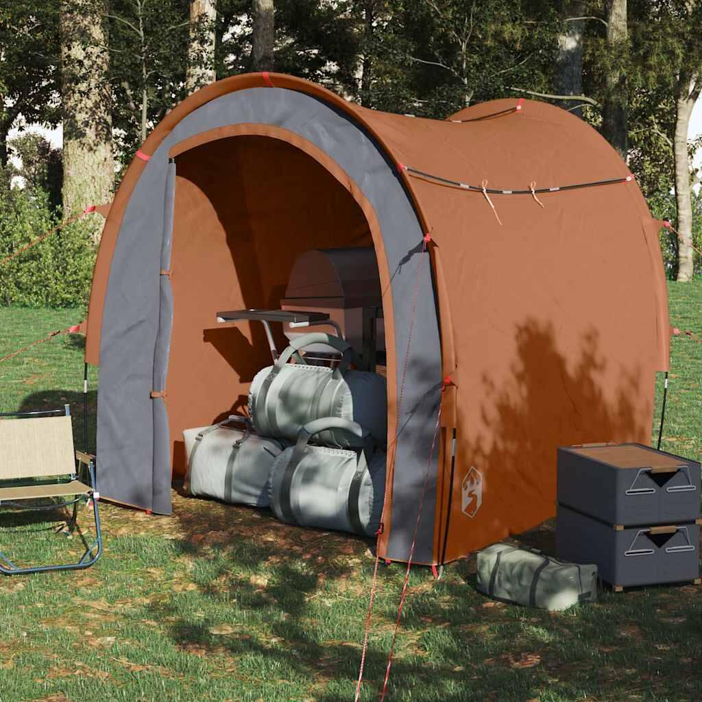 VidaXL opbergtent waterdicht oranje 204 x 183 x 178 cm 3/7