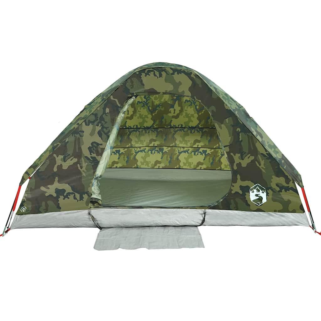 Tenda a cupola VidaXL 4 persone camouflage, impermeabile 6/7