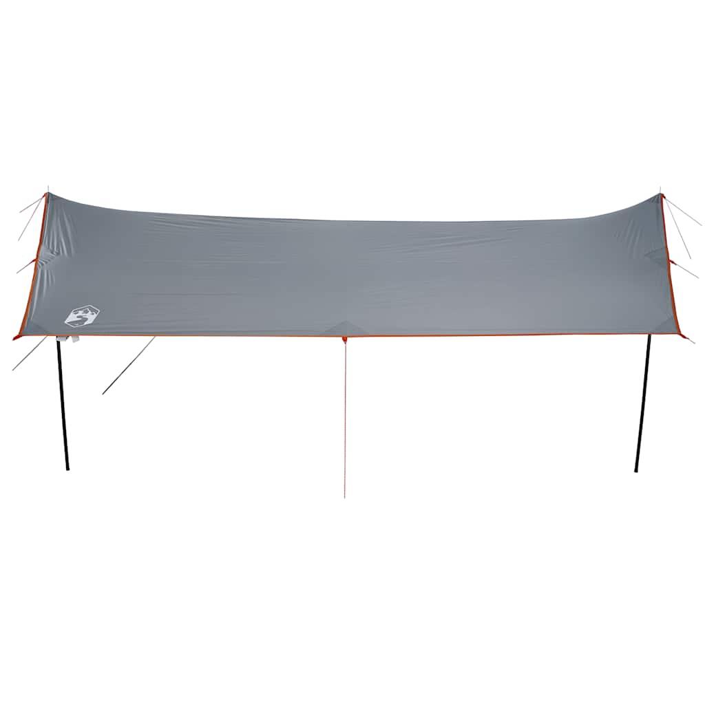 Vidaxl Abri de Camping Imperméable 460x305x210 cm Gris et Orange 5/7