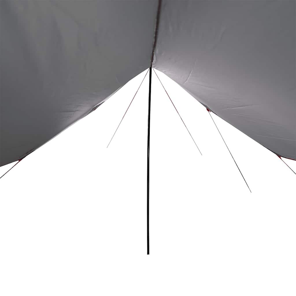 Vidaxl Abri de Camping Imperméable 460x305x210 cm Gris et Orange 6/7