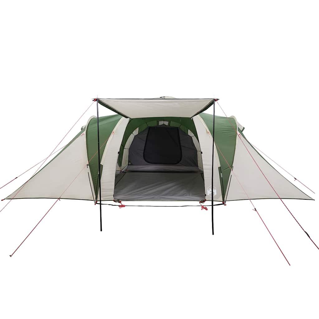 VidaXL Tenda a Cupola 6 Persone impermeabile verde 6/7