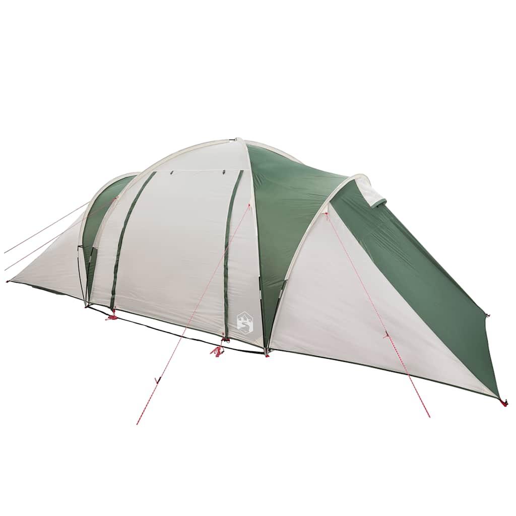 VidaXL Tenda a Cupola 6 Persone impermeabile verde 5/7