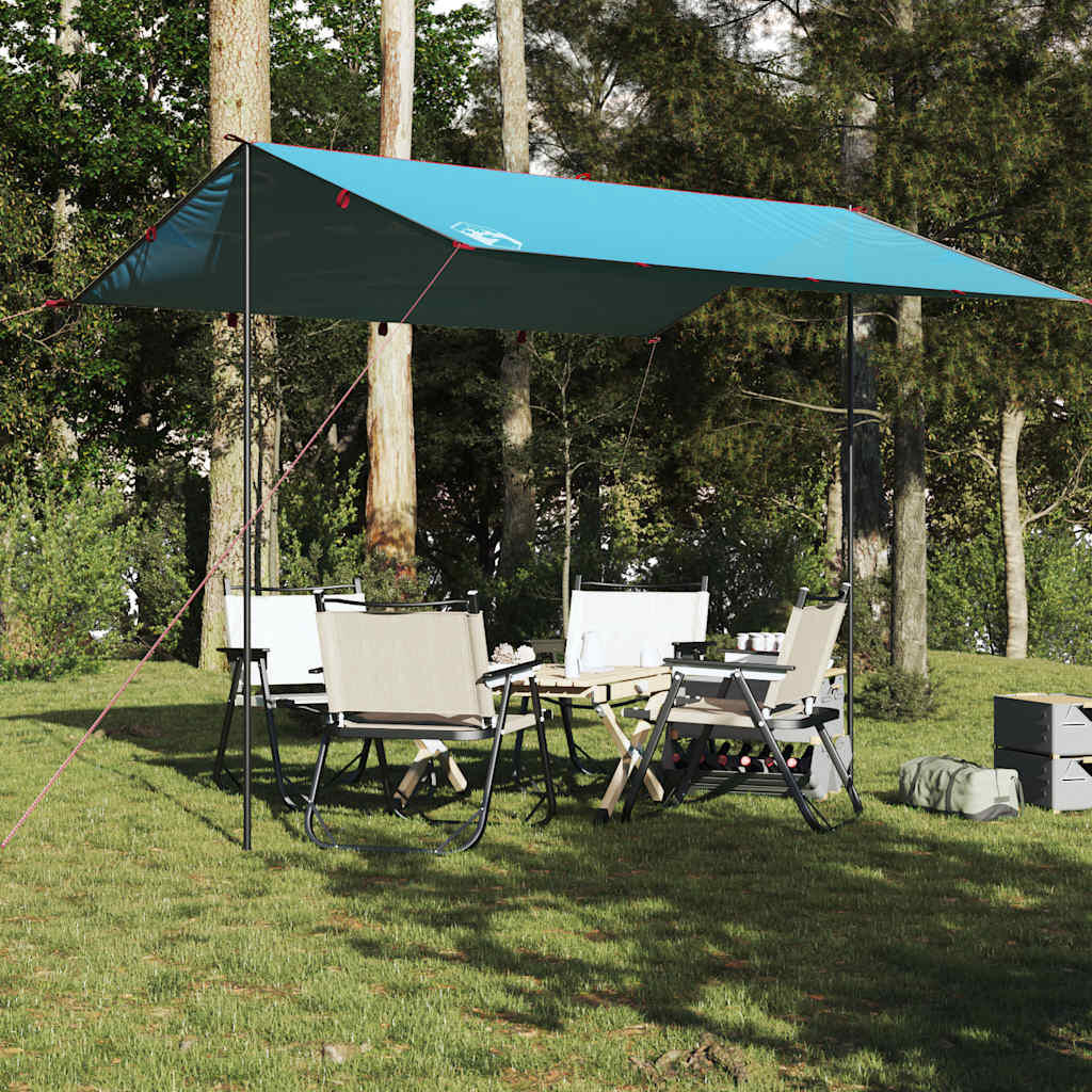 Vidaxl Canopée de Camping 360x294 cm Bleu – Étanche et Portable 7/7