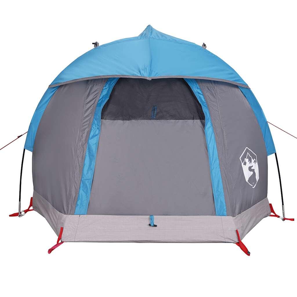 Vidaxl Tienda Domo 1 Persona Impermeable Azul 6/7
