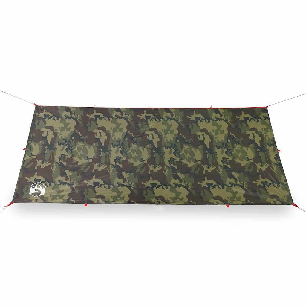 VidaXL Tendalino da Campeggio Impermeabile 406x306 cm Camouflage. 5/7