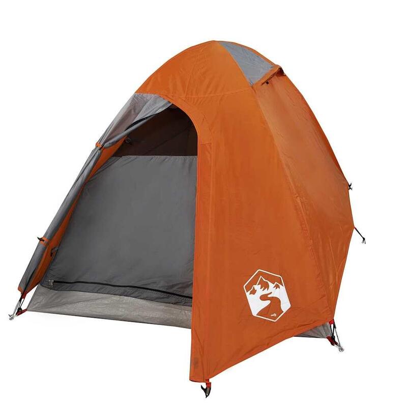 Vidaxl Tente Dôme Étanche 2 Personnes Orange