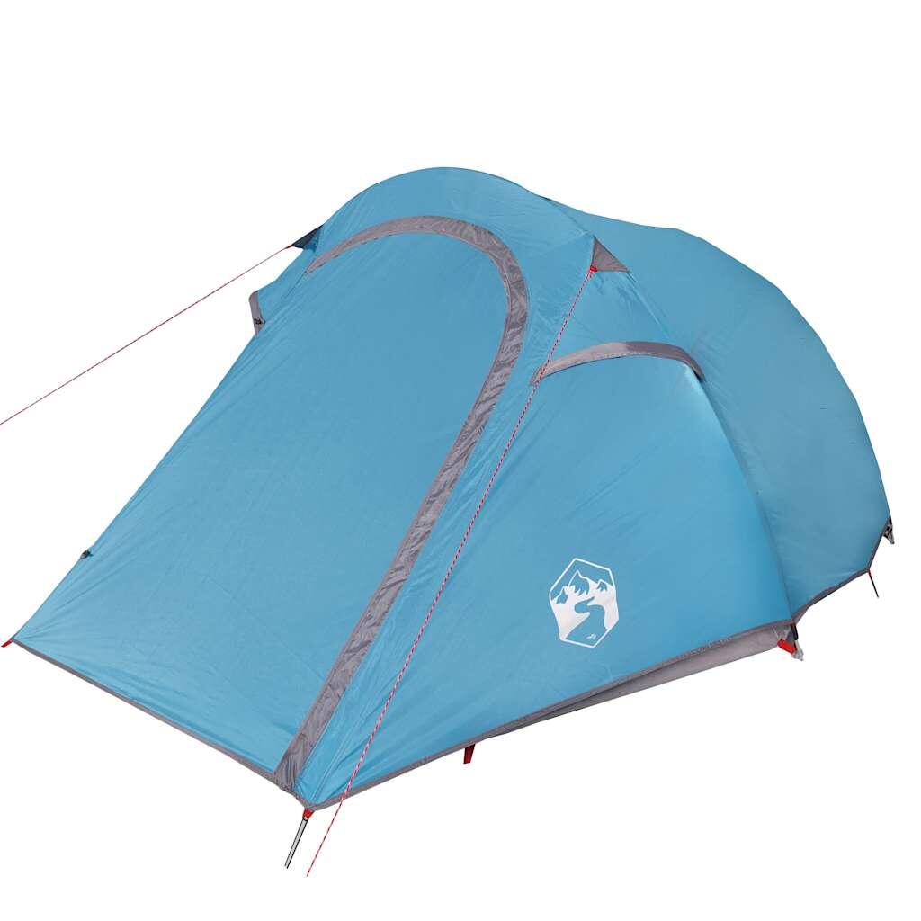 Vidaxl Tente Tunnel 3 Personnes Étanche Bleue 5/7