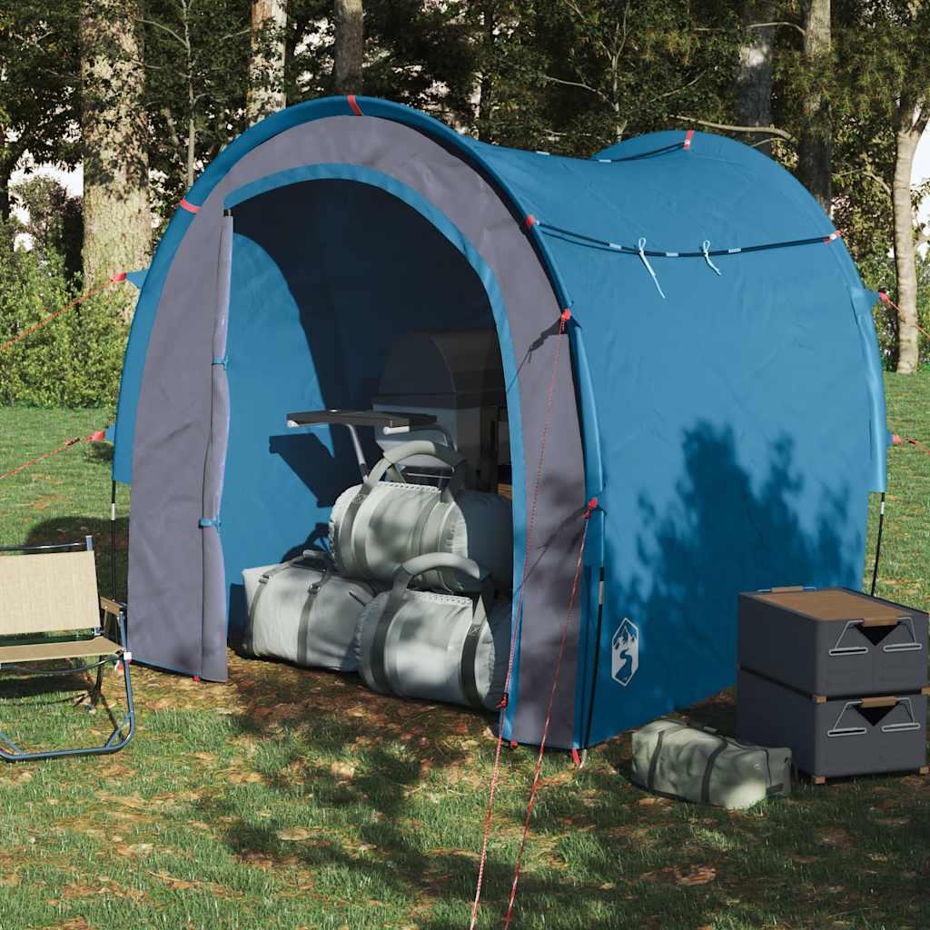 Waterproof Blue Storage Tent for Camping and Outdoor Use 7/7