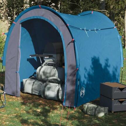 Tente de rangement étanche bleue pour le camping et l'extérieur