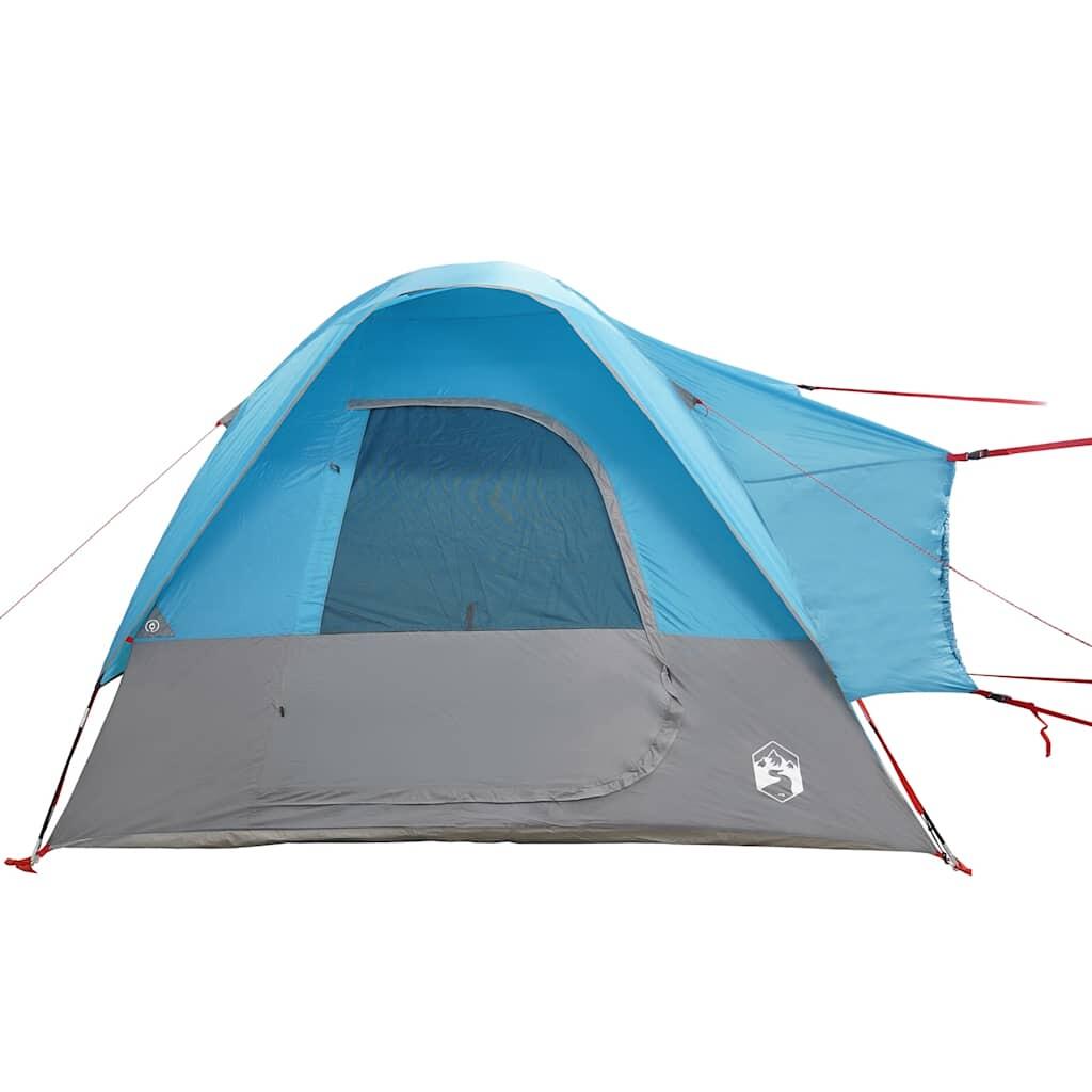 Tente auto VidaXL 4 personnes étanche bleu 6/7