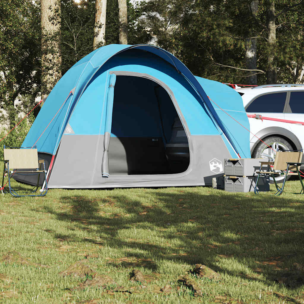 Tente auto VidaXL 4 personnes étanche bleu 4/7