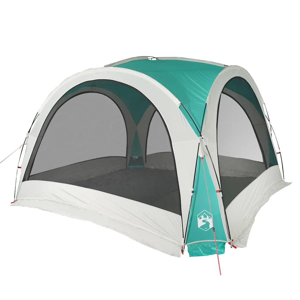 Wasserdichte Partytent in Grün für Feiern 2/7