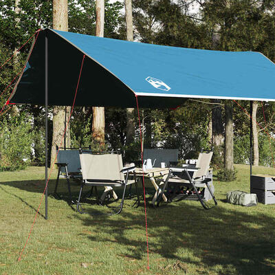 Wasserdichter Camping Canvas 460x305x210 cm in Blau