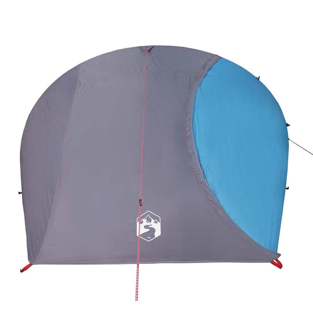 Vidaxl Tienda Domo 4 Personas Impermeable Azul 5/7