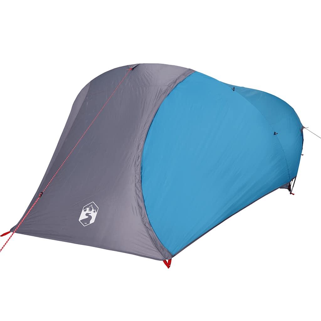Vidaxl Tienda Domo 4 Personas Impermeable Azul 4/7