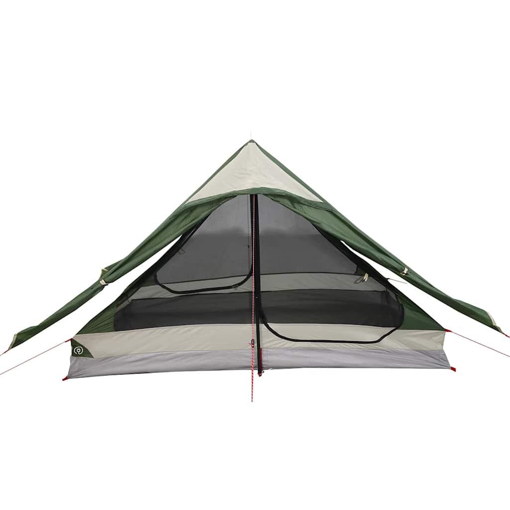Vidaxl 2-Persoons Tent - Waterdicht en Lichtgewicht Groen 6/7