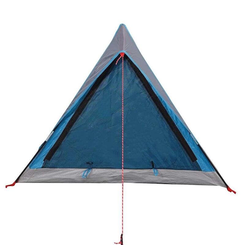 Cort vidaxl albastru A-frame impermeabil pentru 2 persoane