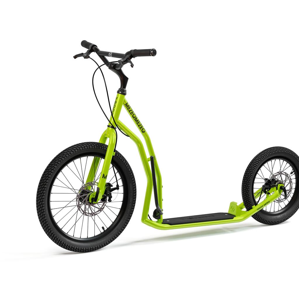 Scooter mit Lufträder  Mezeq RunRun  Grün