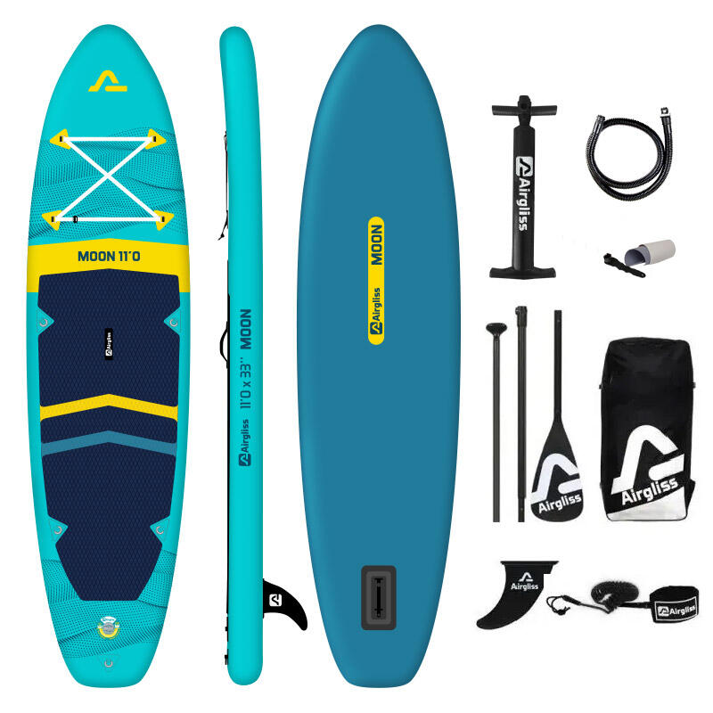 AIRGLISS AIRGLISS MOON 11.0 SCHWIMMBADDEL BIS ZU 2 PERSONEN (max. 170kg)