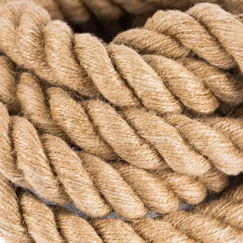 Lina do wspinania jutowa Climbing Rope DBX Bushido