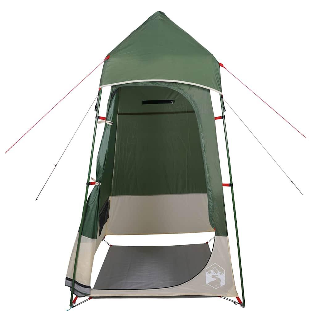 Tente WC et douche VidaXL imperméable verte 121 x 121 x 225 cm 4/7