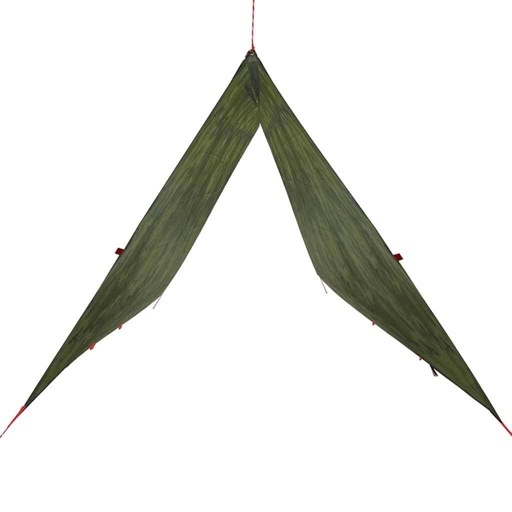 VidaXL tenda da campeggio tendalino impermeabile 506x306 cm camouflage 4/7