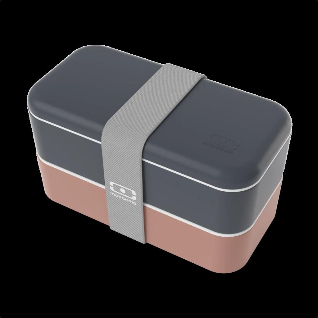 Lunch box 2x500ml - 1L|Adult|Office, picnic|Made in France|Original