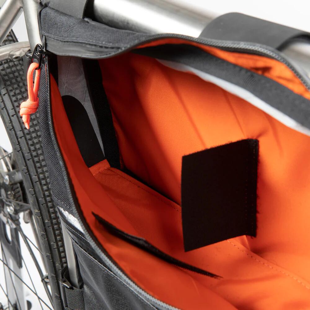 Sacoche de cadre RESTRAP Full Frame Bag M 3,5L Nylon noir 5/5