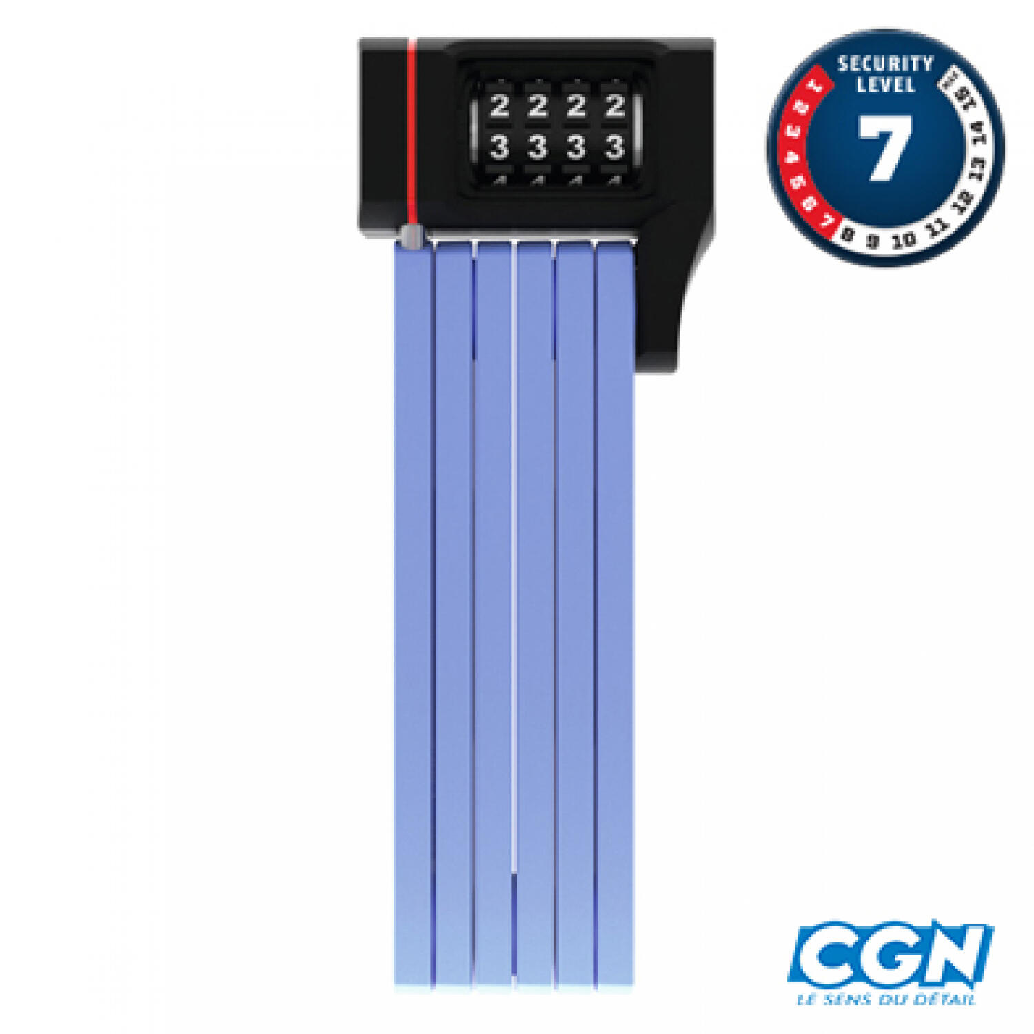 ABUS Dispositivo antifurto pieghevole Abus Bordo Ugrip 5700C/80 SH