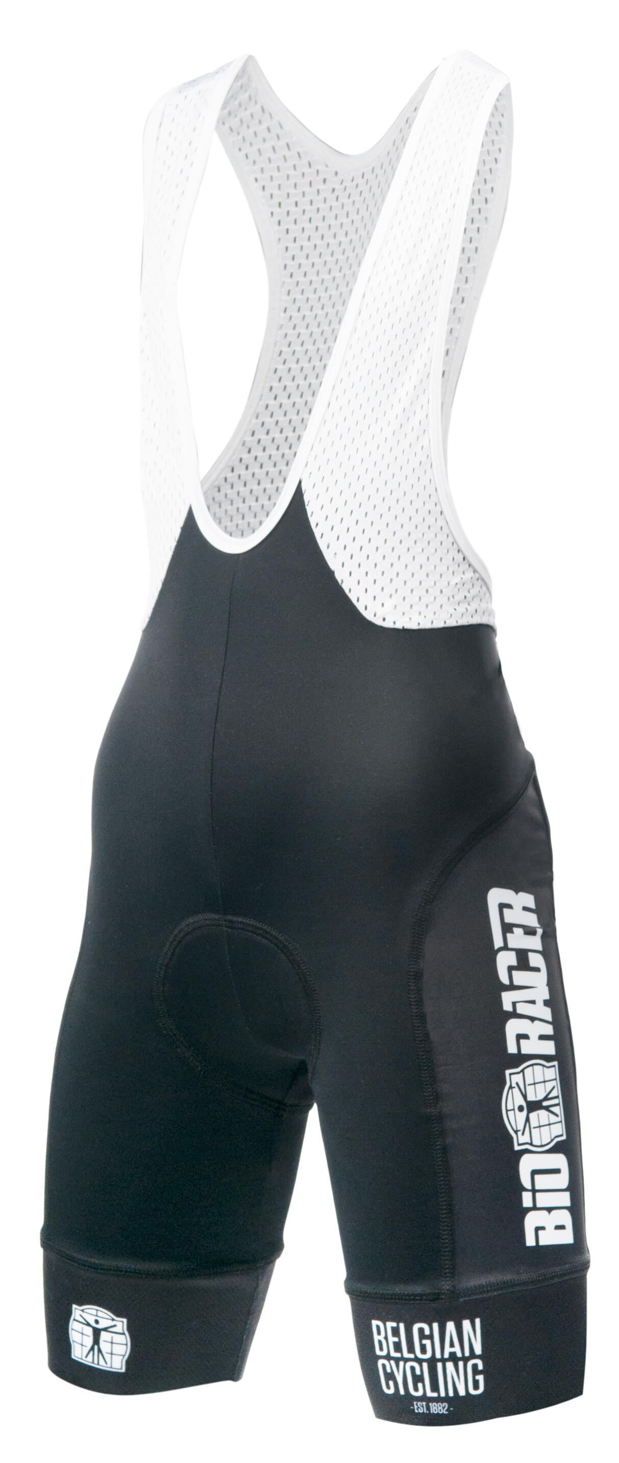 BIORACER Radhose für Kinder - Schwarz - Official Team Belgium
