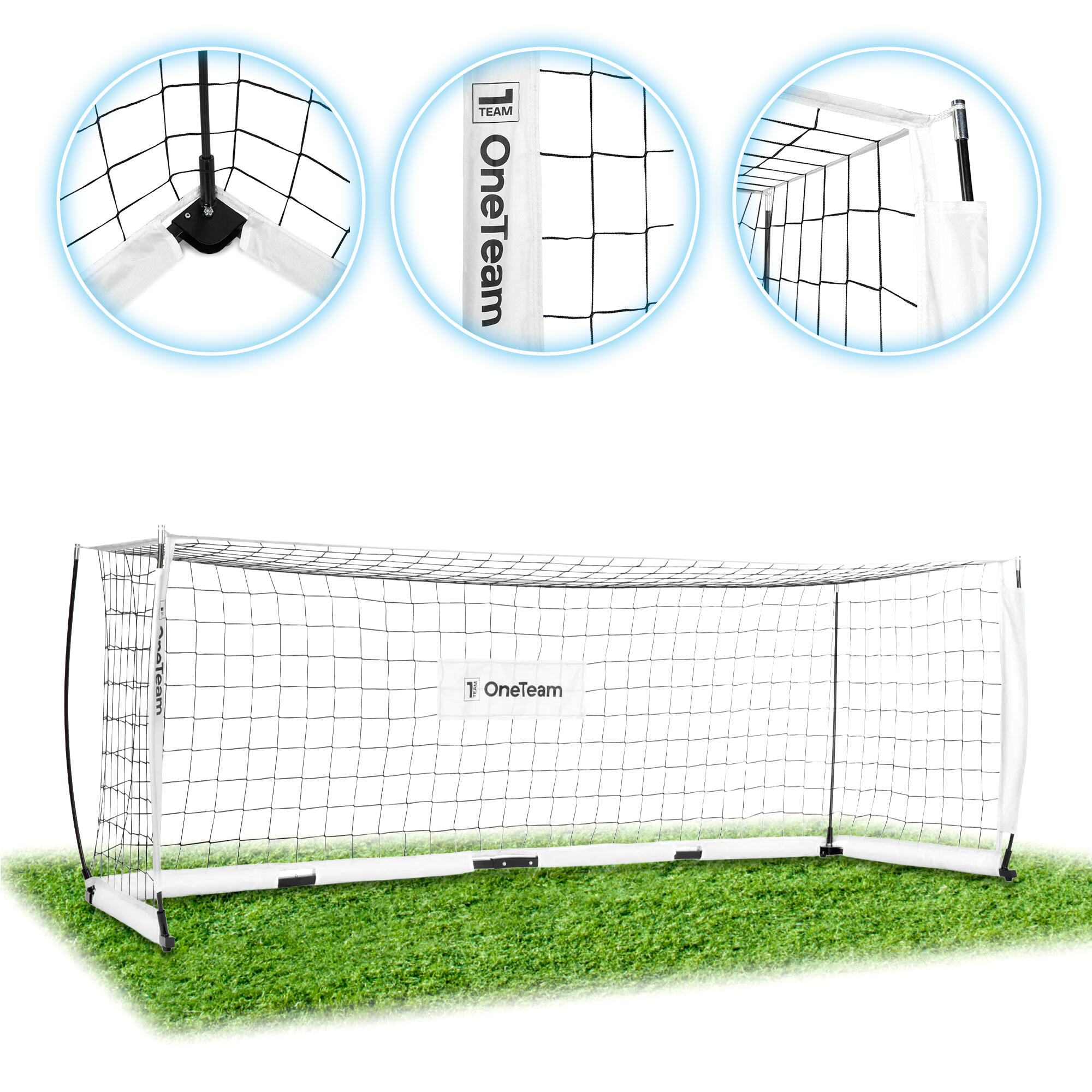 ONETEAM OneTeam Flex Vierkant voetbaldoel 300 x 100 cm