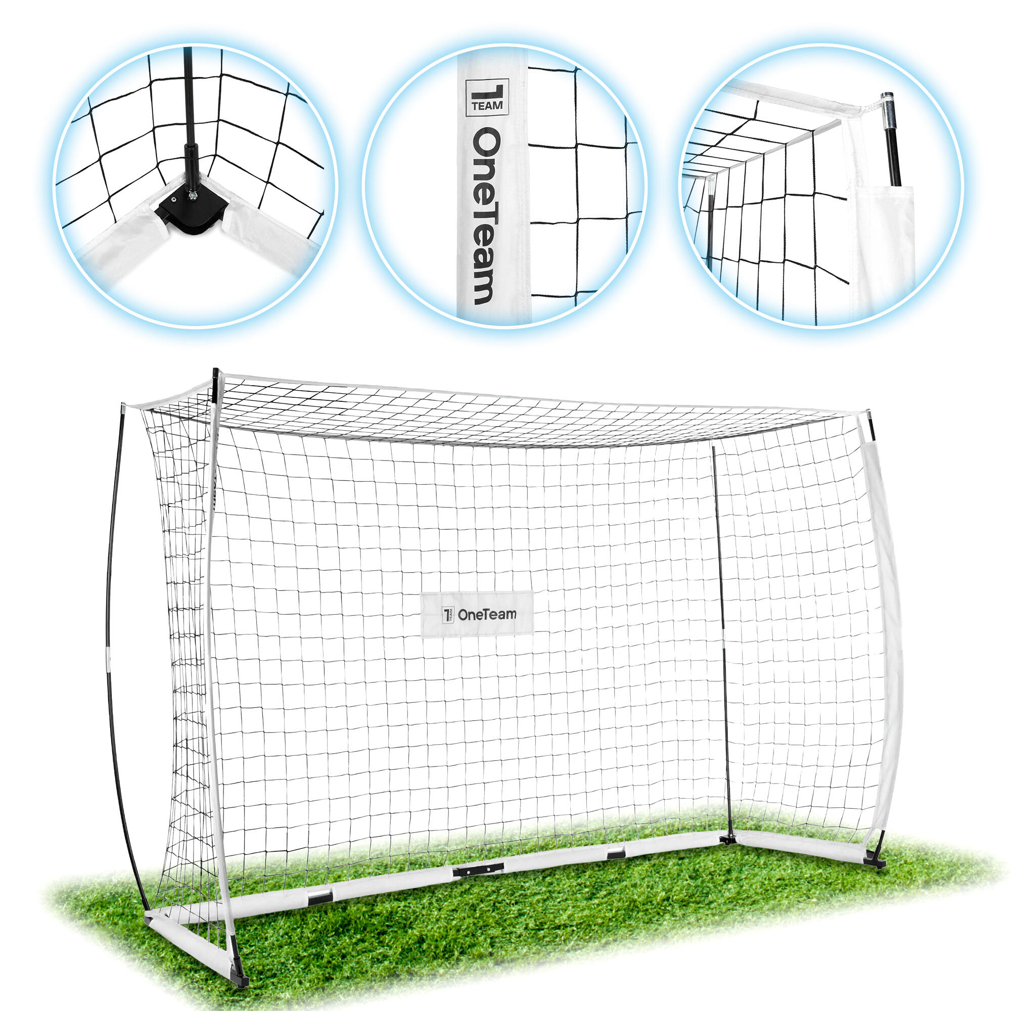 ONETEAM OneTeam Flex Vierkant voetbaldoel 300 x 200 cm
