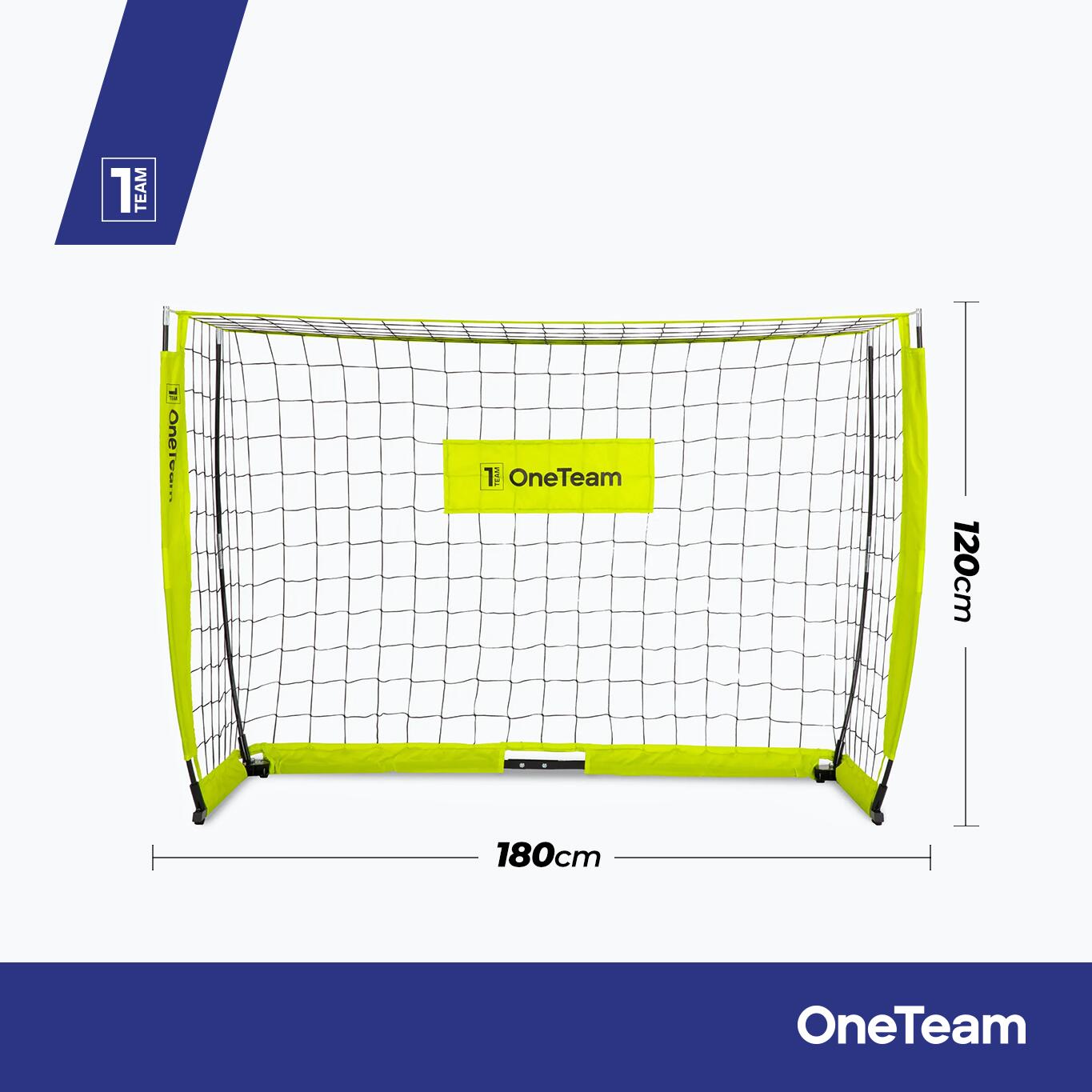 OneTeam Flex Vierkant voetbaldoel 180 x 120 cm 6/7