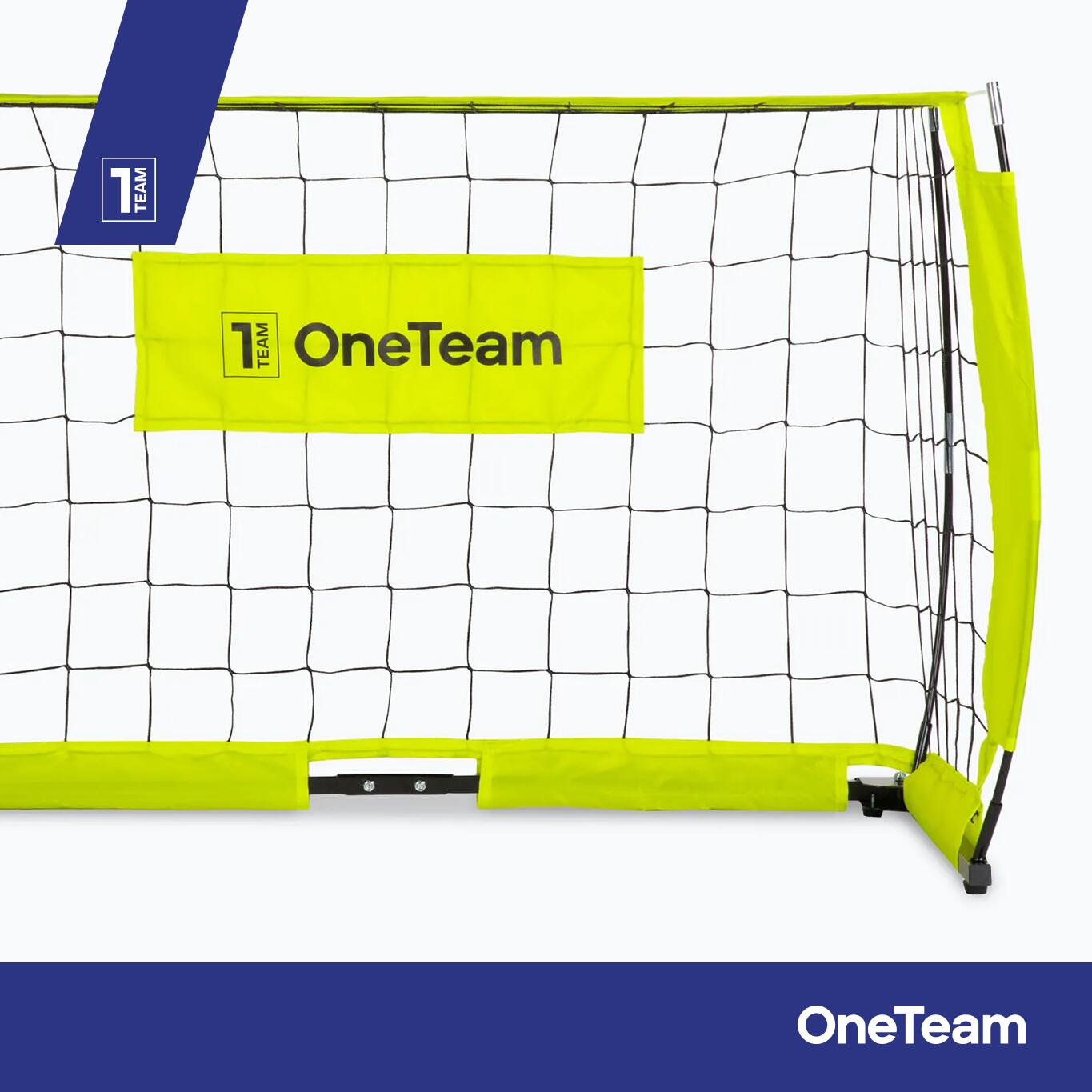 Bramka do piłki nożnej OneTeam Flex Square 120 x 80 cm 6/7