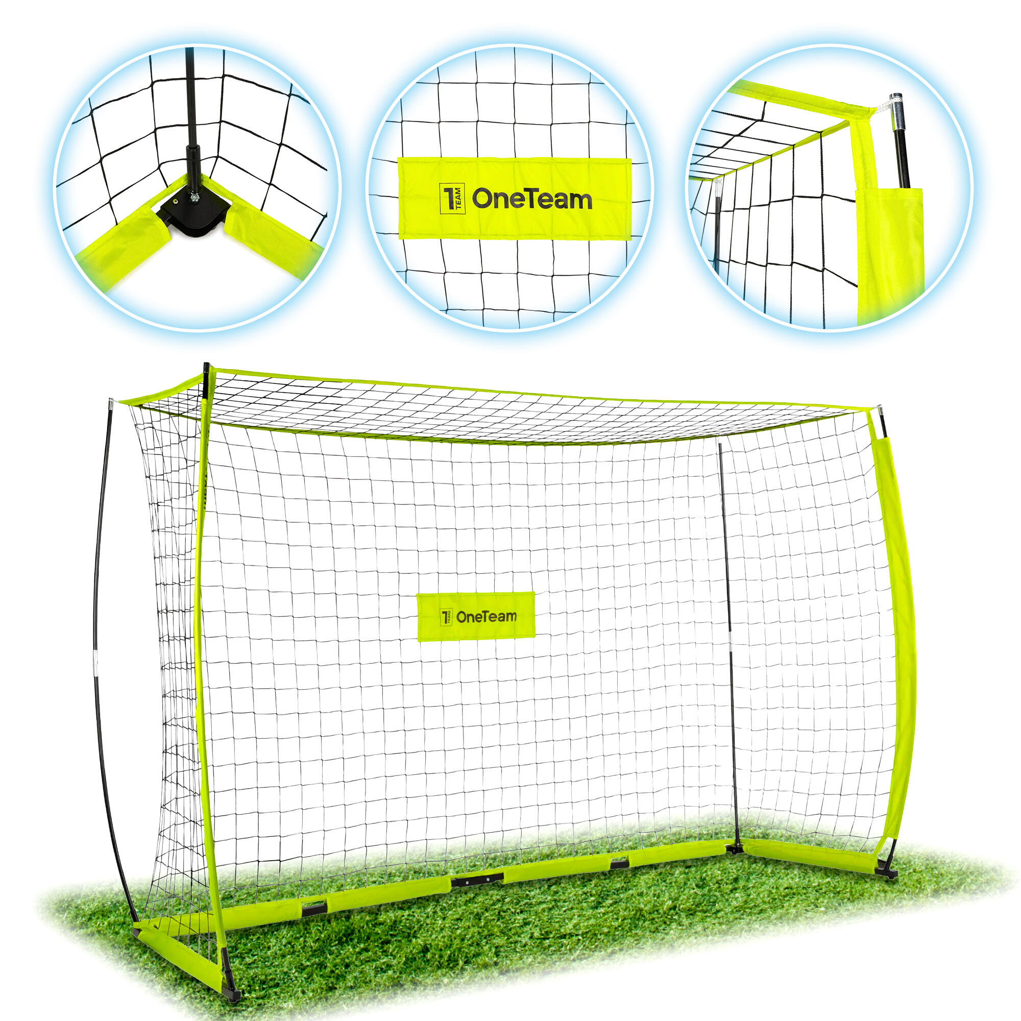 ONETEAM OneTeam Flex Vierkant voetbaldoel 300 x 200 cm