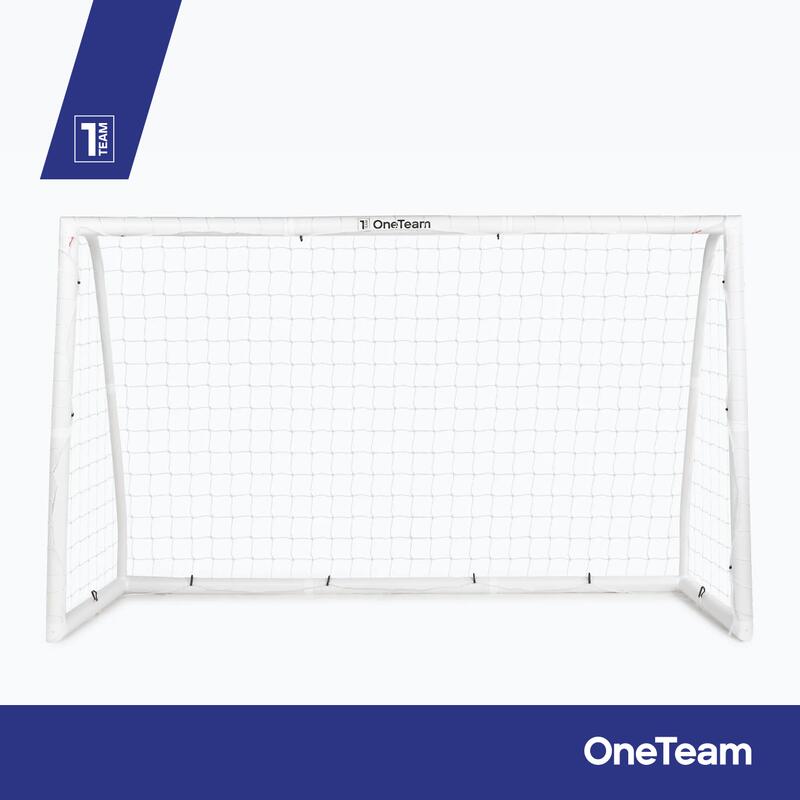 Bramka do piłki nożnej OneTeam PVC 244 x 150 cm