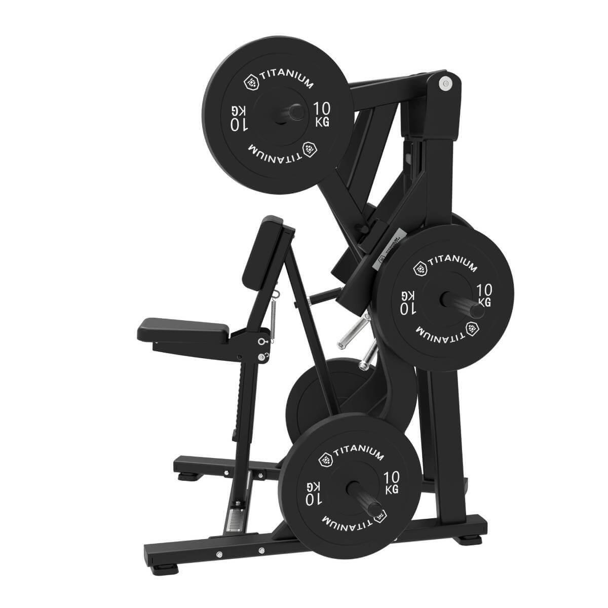 Máquina de Remo Bajo IsoLateral Palanca Titanium Strength 4/5