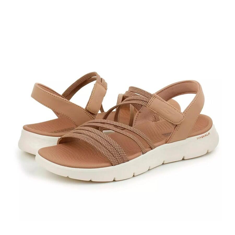 SANDALE DAMEN Skechers On-the-go 600 Flex Sandal - Emma Tan 4/5