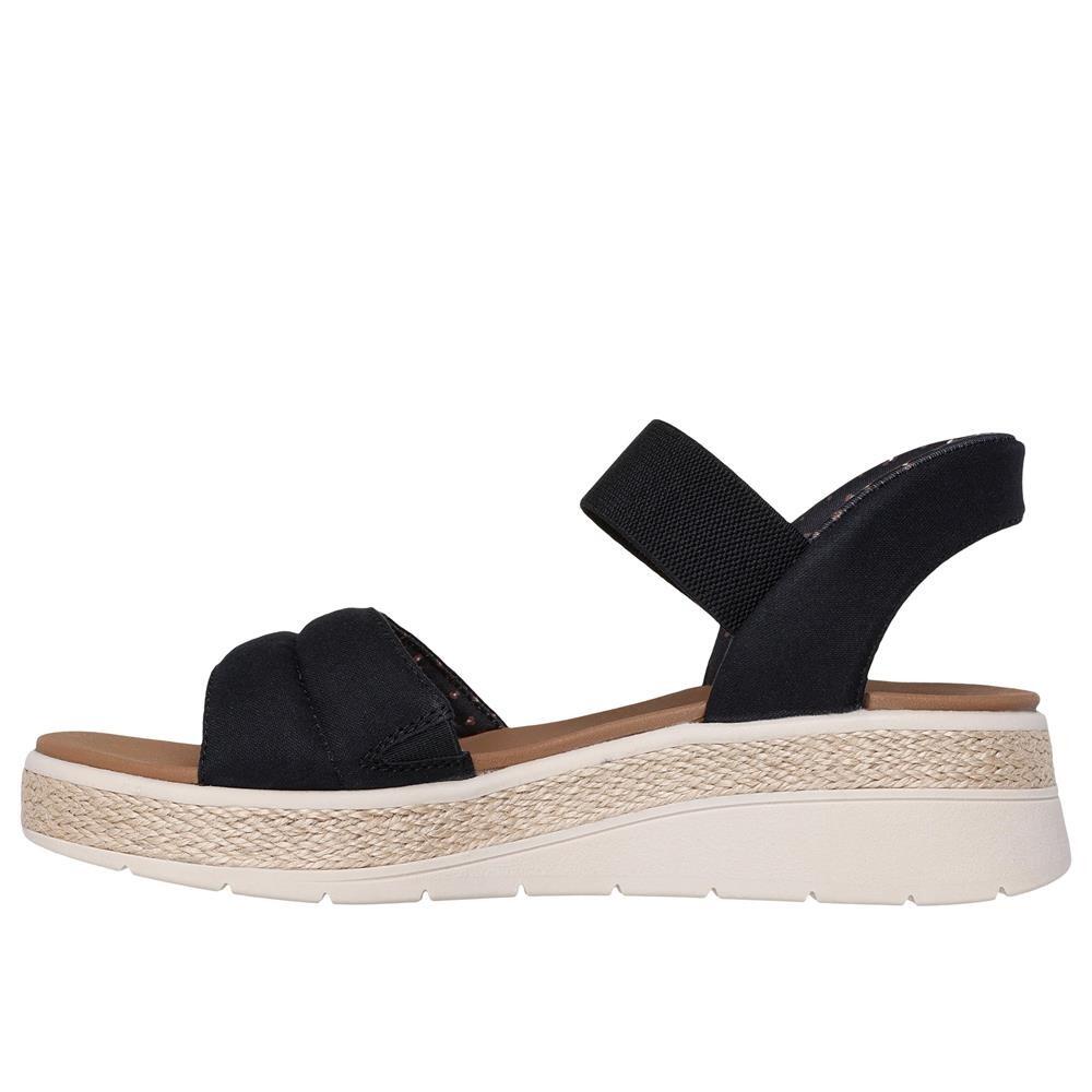 SANDALE Ergonomica FEMME Skechers Slip-ins Bobs Sun Ray NOIR 5/5