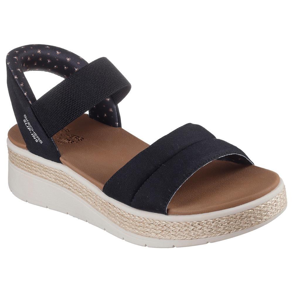 SANDALE Ergonomica FEMME Skechers Slip-ins Bobs Sun Ray NOIR 2/5