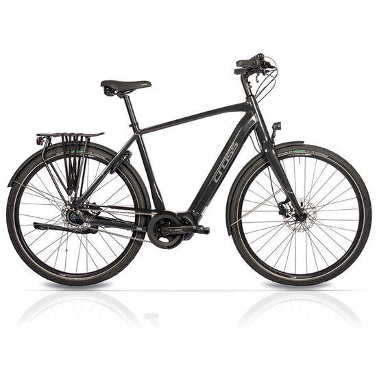 28" BICI ELETTRICA DA CITY NOVA SHIMANO STEPS E-6100 504WH 8 VELOCITÀ SHIMANO