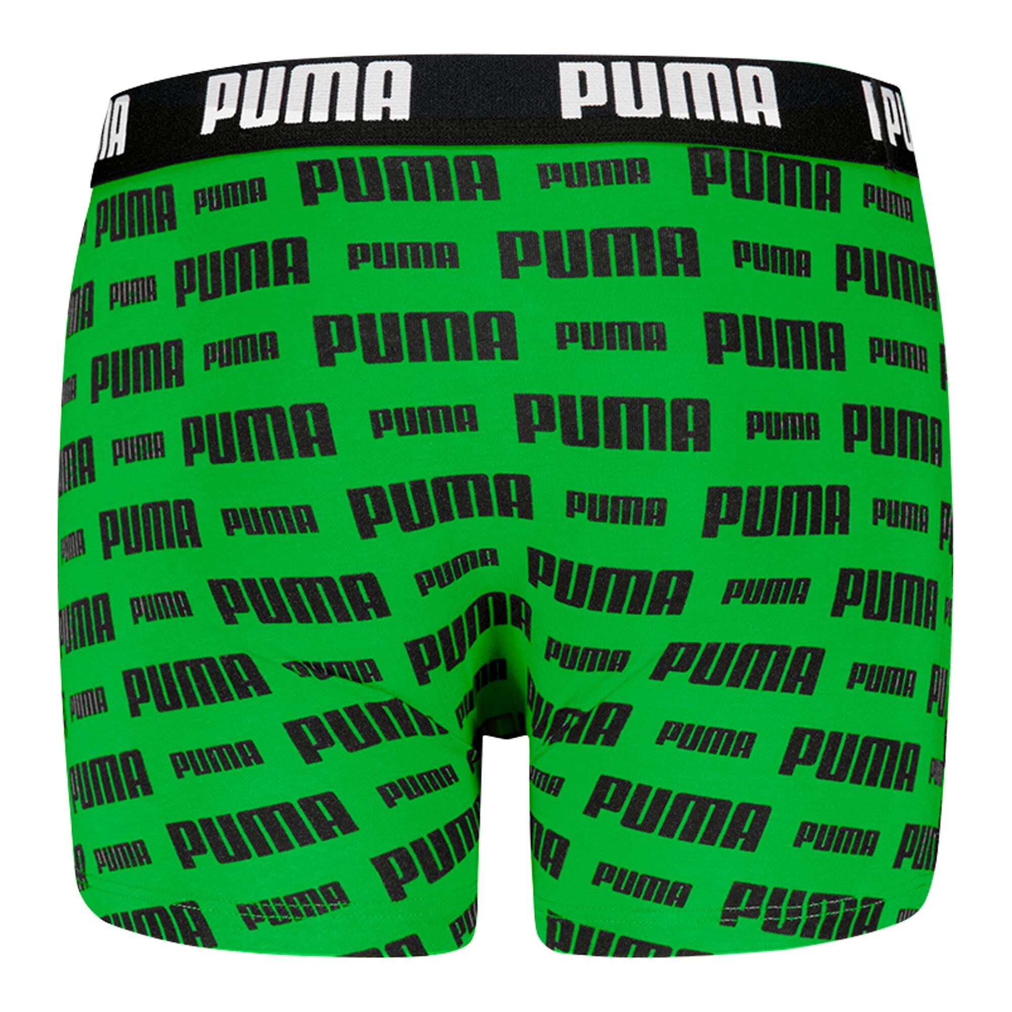 Puma Boxershorts für Kinder weicher Bio-Baumwollstretch Unterwäsche 6 er Pack 4/4