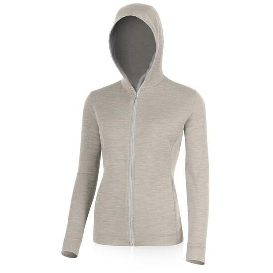 Giubbotto in lana merino - Ciclismo - Donna - 260 g - KENY - Beige