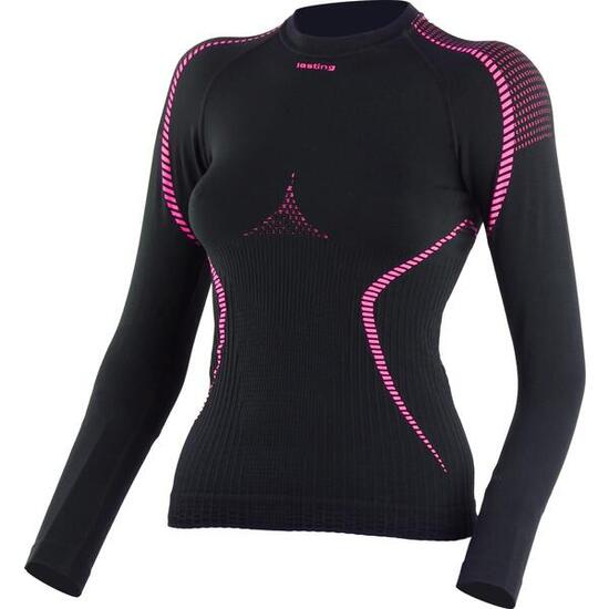 Baselayer - Fietsen - Dames - Compressie antibacterieel - Zwart