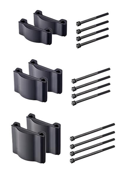 Controltech Falcon Tri Clip-on Aero Bar Spacer Set 2-piece Black