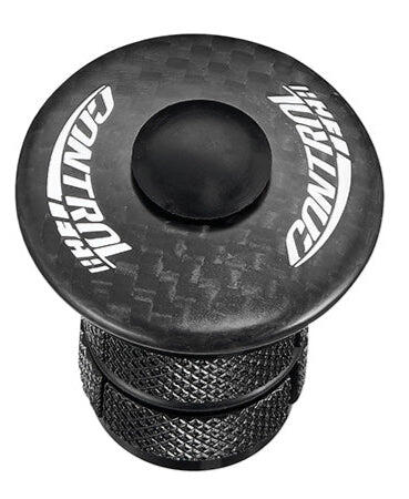 Controltech Comp Top Cap OD:23.5-25.4mm Carbon Matt Black