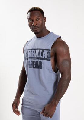 Lopez drop armhole tank top tonewash blauw