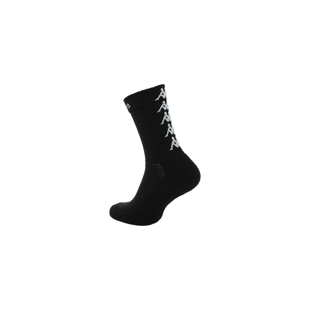 Kappa - Chaussettes Multisports Homme Eleno Noir - Chaussettes - Blanc|noir - Decathlon