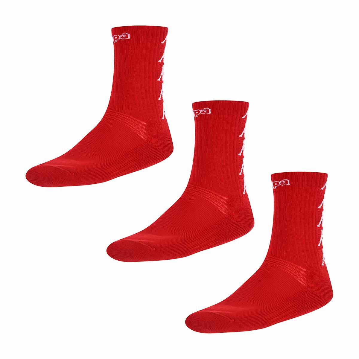 Chaussettes multisports homme Eleno rouge 2/7